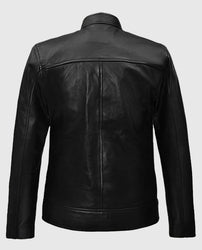 Michael Fassbender Frank Film Leather Jacket