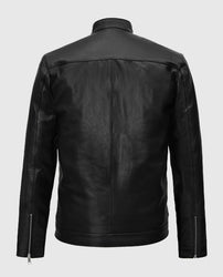 Nikolaj Coster Waldau Black Leather Jacket