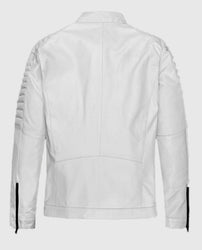 Fast And Furious 9 Vin Diesel White Leather Jacket