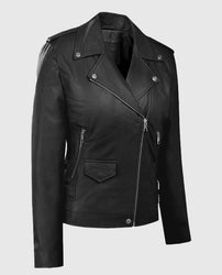 Hilary Duff Younger Black Leather Jacket
