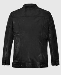 Tom Holland Uncharted Black Leather Jacket