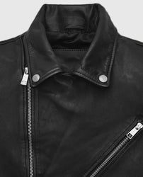 Nicholas Hoult Biker Leather Jacket
