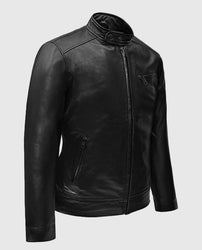 Michael Fassbender Frank Film Leather Jacket
