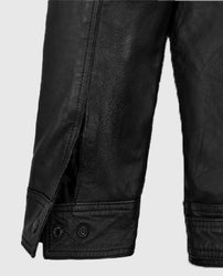 Tom Holland Uncharted Black Leather Jacket