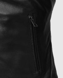Michael Fassbender Frank Film Leather Jacket