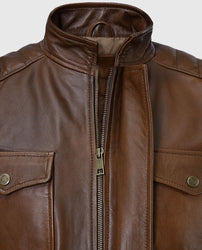 Boss Level Frank Grillo (Roy Pulver) Leather Jacket
