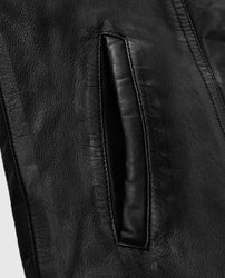 Tom Holland Uncharted Black Leather Jacket