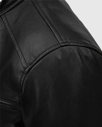 Michael Fassbender Frank Film Leather Jacket
