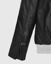Sebastian Stan Leather Jacket