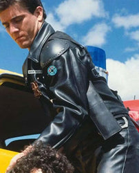 Mad Max Mel Gibson Black Leather Jacket