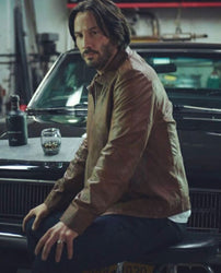 keanu Reeves John Wick Leather Jacket