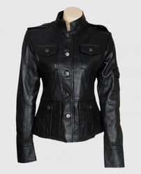 Anne Hathaway Get Smart Leather Jacket