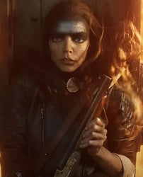 Furiosa A Mad Max Saga 2024 Anya Taylor-Joy Leather Jacket
