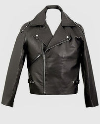 Mad Max Mel Gibson Black Leather Jacket