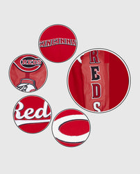 MLB Cincinnati Reds Men's Red Varsity Jacket