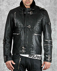Bad Michael Jackson Black Leather Jacket
