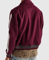 Amiri Bones Letterman Wool Jacket