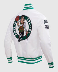 Boston Celtics Retro Classic Rib Jacket