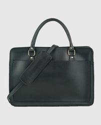Multi Pockets Laptop Bag (Black)