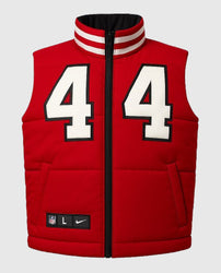 Kristin Juszczyk 49ers Puffer Vest