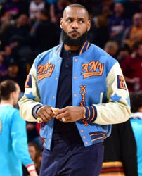 LeBron James NBA 22 Varsity Jacket