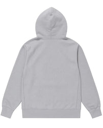 Supreme Cross Box Logo Gray Hoodie