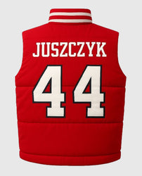 Kristin Juszczyk 49ers Puffer Vest