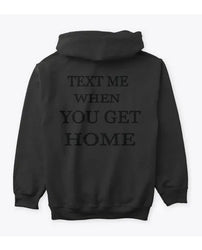 Lonely Ghost Text Me When You Get  Hoodie