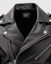 Men's Boulevard Black Biker Leather Jacket