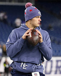 Drake Maye Patriots Rivalries Sideline Hoodie