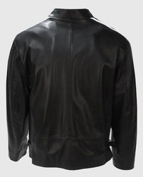 Lethal Weapon Mel Gibson Cafe Racer leather jacket