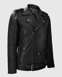 Rutland Black Riding Leather Jacket