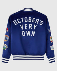 Los Angeles Dodgers OVO Blue Jacket
