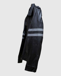 Men's Black Motorcycle Leather Jacket