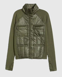 Zella Hybrid Black Jacket For Women
