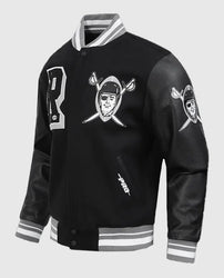 Las Vegas Raiders Best of Classic Rib Varsity Jacket