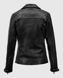 Lucifer S05 Chloe Decker Black Leather Jacket