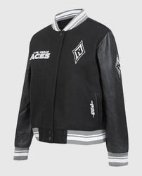 Retro Las Vegas Aces Classics Rib Varsity Jacket