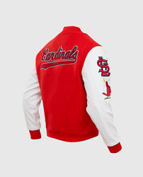 MLB ST. Louis Cardinals Men's Red Varsity Jacket