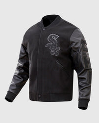 MLB Chicago White Sox Black Men's Varsity Jacket