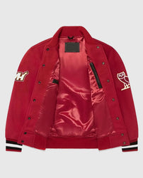 OVO Miami Heat Varsity Wool Burgundy Jacket