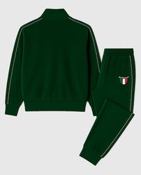 Jason Kelce Italia Green velour tracksuit