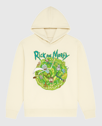 Rick and Morty Portal Collage Hoodie