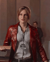 Resident Evil Infinite Darkness Claire Redfield Biker Jacket