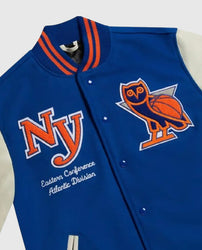 OVO New York Knicks Varsity Jacket