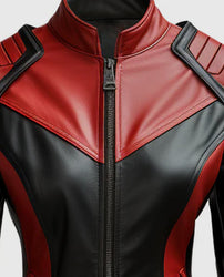 Italian Women's Vegan Leather Jacket