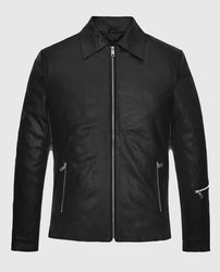 Jensen Huang Leather Jacket