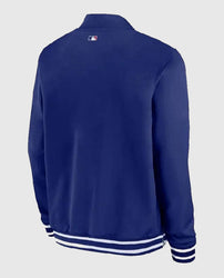 Dave Roberts LA Dodgers Blue Bomber Jacket