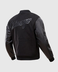 MLB Chicago White Sox Black Men's Varsity Jacket