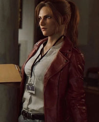 Resident Evil Infinite Darkness Claire Redfield Biker Jacket